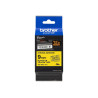 Brother | TZe-S621 Strong Adhesive Laminated Tape | Black on Yellow | TZe | 8 m | 9 cm