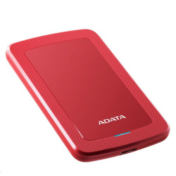 ADATA HV300 AHV300-2TU31-CRD 2000 GB 2.5 " USB 3.1 Red backward compatible with USB 2.0, 1. HDDtoGo free software only compatibl