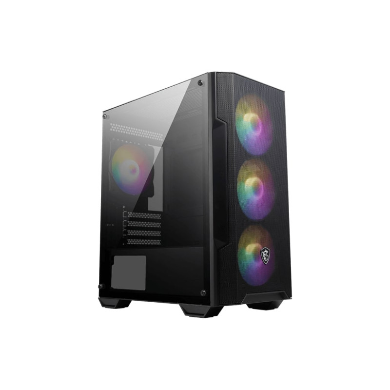 MSI | PC Case | MAG FORGE M100A | Black | Micro ATX Tower | Power supply included No | ATX