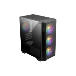 MSI | PC Case | MAG FORGE M100A | Black | Micro ATX Tower | Power supply included No | ATX