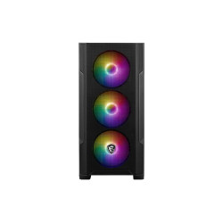 MSI | PC Case | MAG FORGE M100A | Black | Micro ATX Tower | Power supply included No | ATX