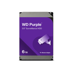 Western Digital | Hard Drive | Purple WD64PURZ | 5460 RPM | 6000 GB