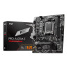MSI | PRO A620M-E | Processor family AMD | Processor socket AM5 | DDR5 | Supported hard disk drive interfaces SATA, M.2 | Number