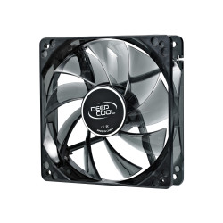 120 mm case ventilation fan, "Wind Blade 120", transparent, hydro bearing,4 LED's | Deepcool