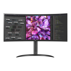 LG | Curved Monitor | 34WQ75C-B | 34 " | IPS | QHD | 21:9 | 60 Hz | 5 ms | 3440 x 1440 | 300 cd/m | HDMI ports quantity 2 | Blac