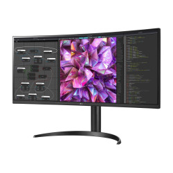 LG | Curved Monitor | 34WQ75C-B | 34 " | IPS | QHD | 21:9 | 60 Hz | 5 ms | 3440 x 1440 | 300 cd/m | HDMI ports quantity 2 | Blac
