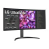 LG | Curved Monitor | 34WQ75C-B | 34 " | IPS | QHD | 21:9 | 60 Hz | 5 ms | 3440 x 1440 | 300 cd/m | HDMI ports quantity 2 | Blac
