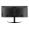 LG | Curved Monitor | 34WQ75C-B | 34 " | IPS | QHD | 21:9 | 60 Hz | 5 ms | 3440 x 1440 | 300 cd/m | HDMI ports quantity 2 | Blac