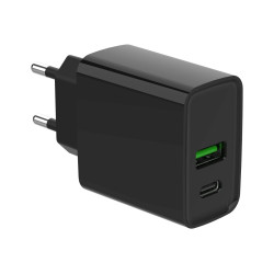 Gembird 2-port 20W USB Fast Charger | TA-UC-PDQC20-01-BK