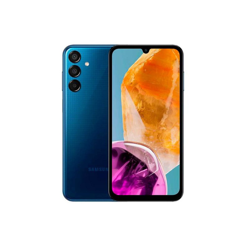 Samsung Galaxy M15 (M156) | Dark Blue | 6.5 " | Super AMOLED | 1080 x 2340 pixels | Mediatek | Dimensity 6100+ (6 nm) | Internal