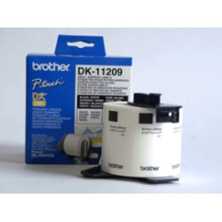 Brother | DK-11209 Small Address Labels | White | DK | 29mm x 62mm