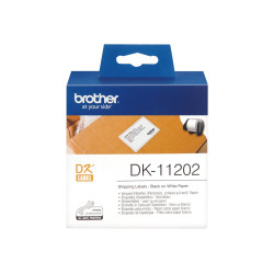 Brother | DK-11202 Shipping Labels | White | DK | 62mm x 100mm