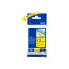 Brother | TZe-631 Laminated Tape | Black on Yellow | TZe | 8 m | 1.2 cm