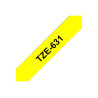 Brother | TZe-631 Laminated Tape | Black on Yellow | TZe | 8 m | 1.2 cm
