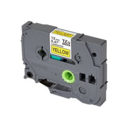 Brother | TZe-631 Laminated Tape | Black on Yellow | TZe | 8 m | 1.2 cm