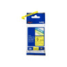 Brother | TZe-621 Laminated Tape | Black on Yellow | TZe | 8 m | 9 cm