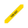 Brother | TZe-621 Laminated Tape | Black on Yellow | TZe | 8 m | 9 cm