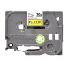 Brother | TZe-621 Laminated Tape | Black on Yellow | TZe | 8 m | 9 cm
