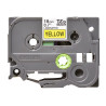 Brother | TZe-641 Laminated Tape | Black On Yellow | TZe | 8 m | 1.8 cm