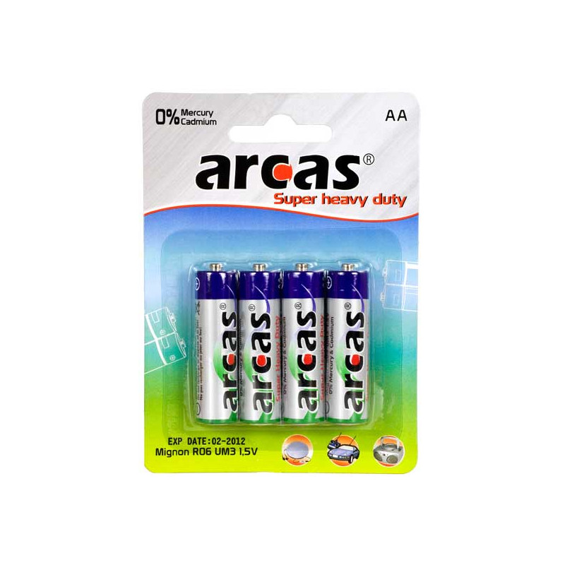 Arcas | AA/R6 | Super Heavy Duty | 4 pc(s)