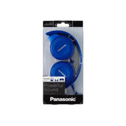 Panasonic | RP-HF100E-A | Wired | On-Ear | Blue