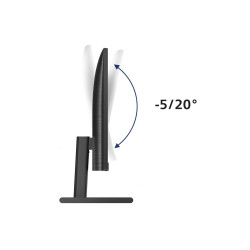 Philips | LCD monitor | 245E1S | 23.8 " | IPS | QHD | 16:9 | 75 Hz | 4 ms | 2560 x 1440 | 250 cd/m | HDMI ports quantity 1 | Bla
