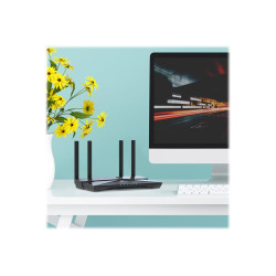 Wi-Fi 6 Router | Archer AX1500 | 802.11ax | 1201+300 Mbit/s | 10/100/1000 Mbit/s | Ethernet LAN (RJ-45) ports 4 | Mesh Support N