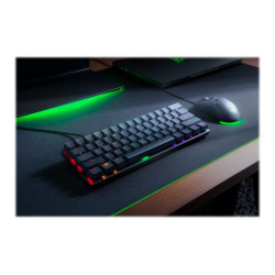 Razer | Huntsman Mini 60% | Black | Gaming keyboard | Wired | Opto-Mechanical | RGB LED light | NORD