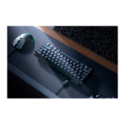 Razer | Huntsman Mini 60% | Black | Gaming keyboard | Wired | Opto-Mechanical | RGB LED light | NORD