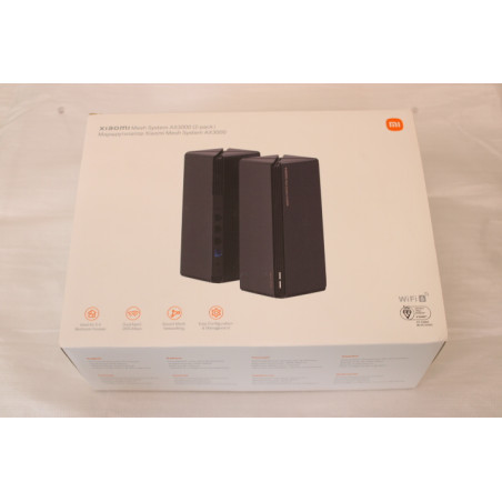 SALE OUT. Xiaomi Mesh System AX3000(2-pack) | Mesh System | AX3000 (2-pack) | 802.11ax | 574+2402 Mbit/s | Ethernet LAN (RJ-45) 