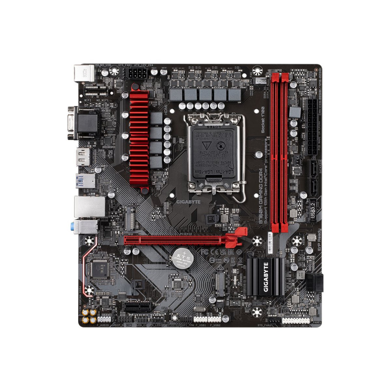 Gigabyte | B760M GAMING DDR4 1.0 M/B | Processor family Intel | Processor socket LGA1700 | DDR4 DIMM | Memory slots 2 | Supporte
