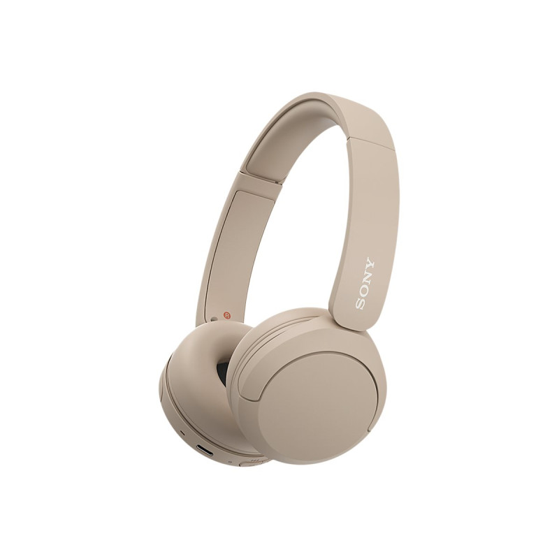 Sony WH-CH520 Wireless Headphones, Beige | Sony | Wireless Headphones | WH-CH520 | Wireless | On-Ear | Microphone | Noise cancel
