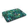 Casyx | SLVS-000020 | Casyx for MacBook | Fits up to size 13 /14 " | Sleeve | Deep Jungle | Waterproof