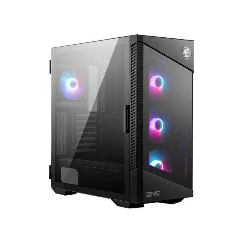 MSI | PC Case | MPG VELOX 100R | Side window | Black | Mid-Tower | Power supply included No | ATX