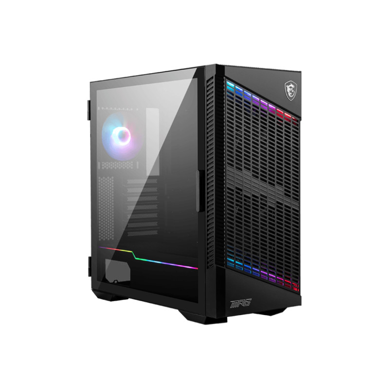 MSI | PC Case | MPG VELOX 100P AIRFLOW | Side window | Black | Mid-Tower | Power supply included No | ATX