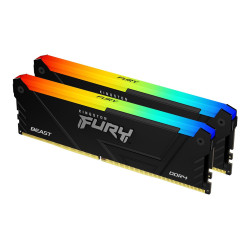 Kingston | Fury Beast | 32GB (16GBx2) GB | DDR4 | 3600 MHz | PC/server | Registered No | ECC No