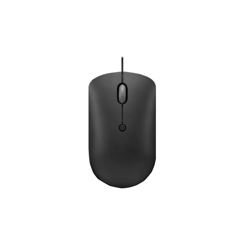 Lenovo | Compact Mouse | 400 | Wired | USB-C | Raven black