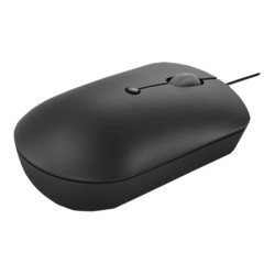 Lenovo | Compact Mouse | 400 | Wired | USB-C | Raven black