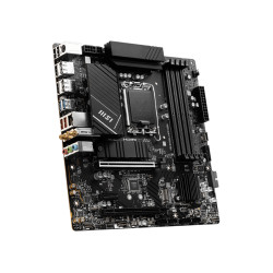 MSI | PRO B760M-A WIFI DDR4 | Processor family Intel | Processor socket LGA1700 | DDR4 | Supported hard disk drive interfaces SA