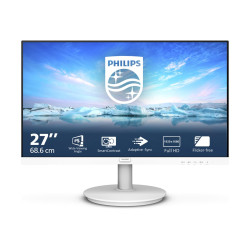 Philips | Monitor | 271V8AW/00 | 27 " | IPS | 16:9 | 75 Hz | 4 ms | 1920 x 1080 pixels | 250 cd/m | White