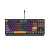 Genesis THOR 230 | Mechanical Gaming Keyboard | Wired | US | Anchor Gray Positive | USB Type-A | Outemu Red