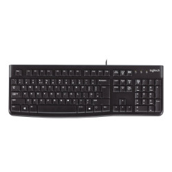LOGITECH K120 Corded Keyboard black USB (US) | Logitech