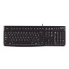 LOGITECH K120 Corded Keyboard black USB (US) | Logitech