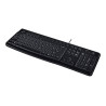 LOGITECH K120 Corded Keyboard black USB (US) | Logitech