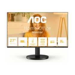 AOC Q27B3CF2 | 27 " | IPS | QHD | 16:9 | 100 Hz | 1 ms | 2560 x 1440 pixels | 350 cd/m | HDMI ports quantity 1 | Black | Warrant