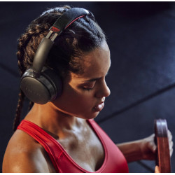 Energy Sistem Headphones | Power Sport | Built-in microphone | Bluetooth | Black/Red
