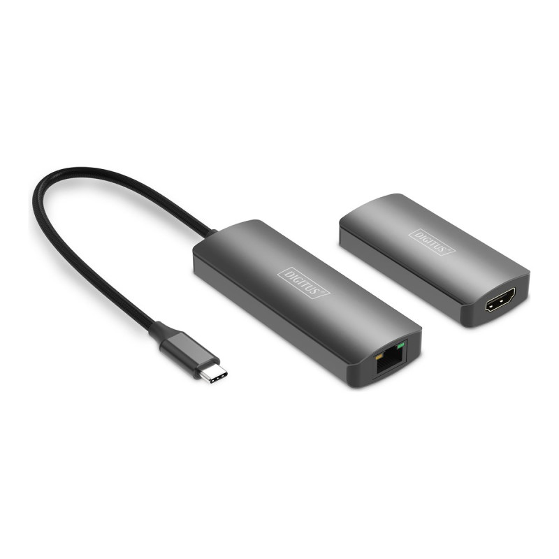 Digitus | 4K Video Extender (USB-C - HDMI), 30 m | DS-55343 | Black