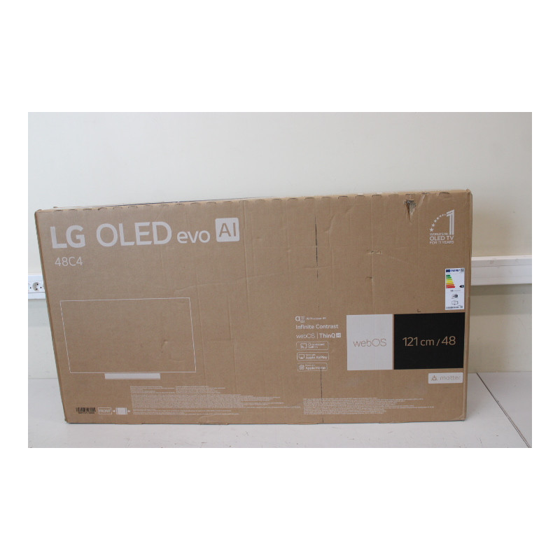 LG OLED48C41LA | 48 | Smart TV | webOS24 | UHD | Black | DAMAGED PACKAGING