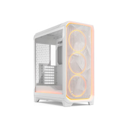 Fractal Design Meshify 3 | Ambience Pro RGB White TG Clear Tint | ATX | Power supply included No