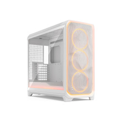 Fractal Design Meshify 3 XL | Ambience Pro RGB White TG Clear Tint | ATX | Power supply included No